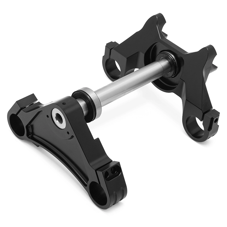 Custom 4 Degree 6 Degree Motorcycle Raked Triple Tree Kits
