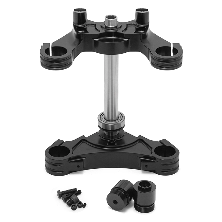 Custom 4 Degree 6 Degree Motorcycle Raked Triple Tree Kits
