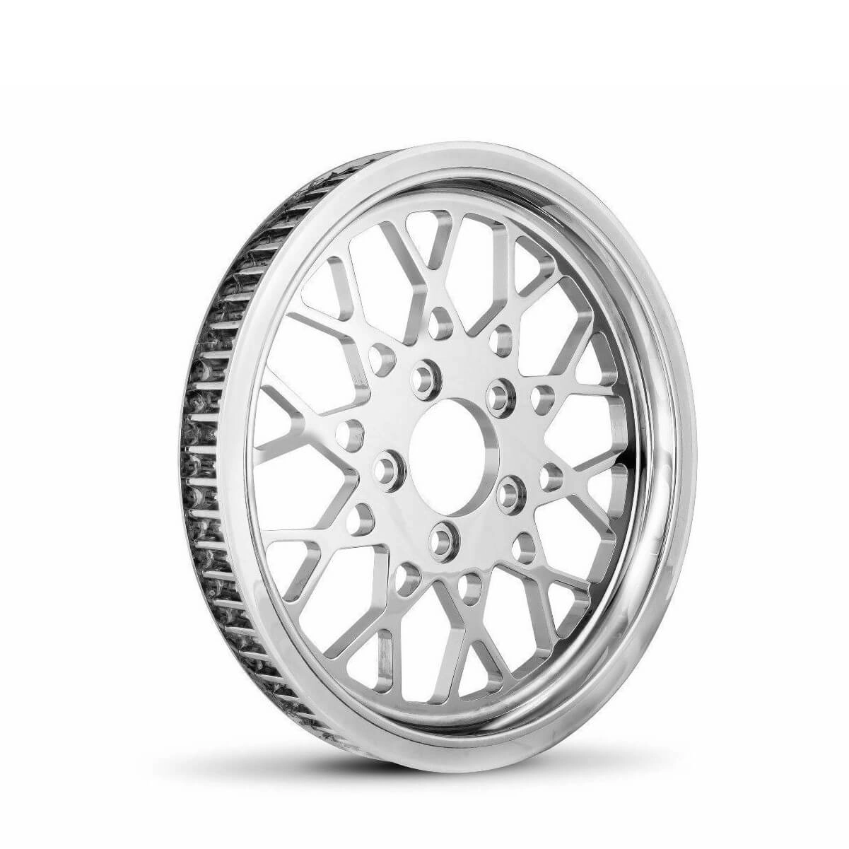Chrome Rear Belt Pulley for Harley Davidson All Models