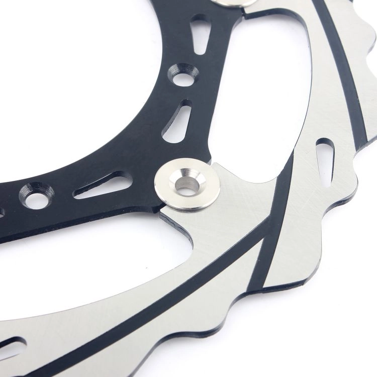 270mm Oversize Motorcycle Brake Rotor Front Floating Brake Disc With CNC Machined Bracket for Dirt Bike