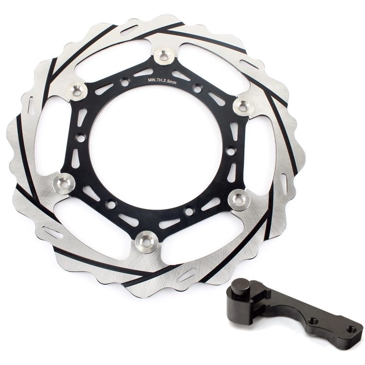 270mm Oversize Motorcycle Brake Rotor Front Floating Brake Disc With CNC Machined Bracket for Dirt Bike