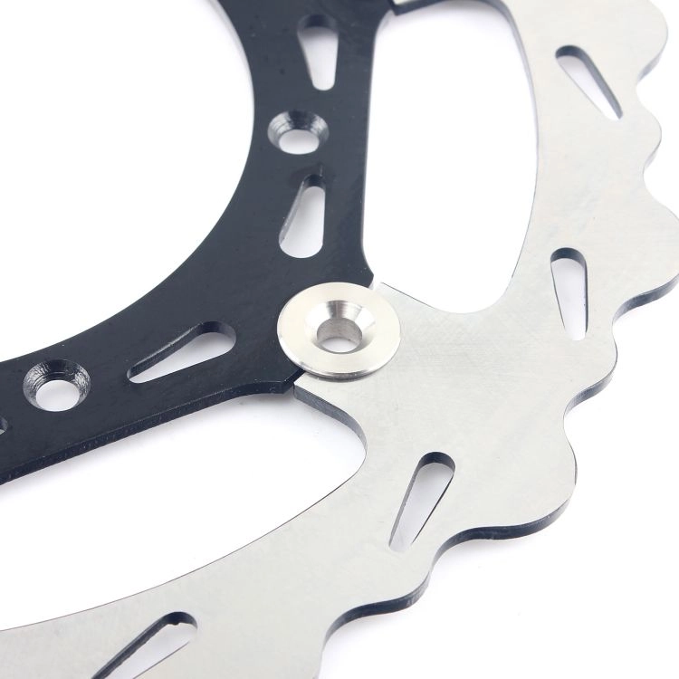 270mm Oversize Motorcycle Brake Rotor Front Floating Brake Disc With CNC Machined Bracket for Dirt Bike