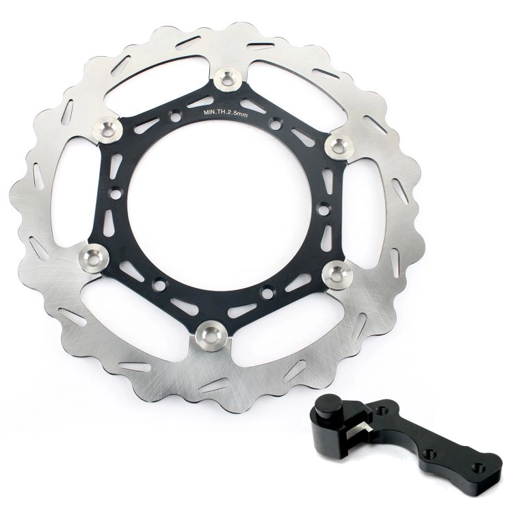 270mm Oversize Motorcycle Brake Rotor Front Floating Brake Disc With CNC Machined Bracket for Dirt Bike