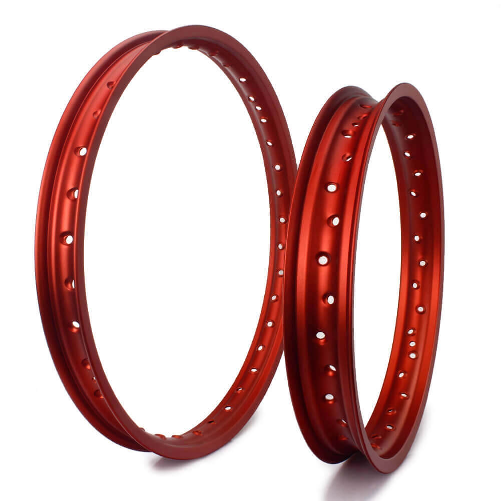 Aluminum Alloy Dirt Bike Wheel Rims 18'' 19'' 21'' Colorful Motorcycle Rims