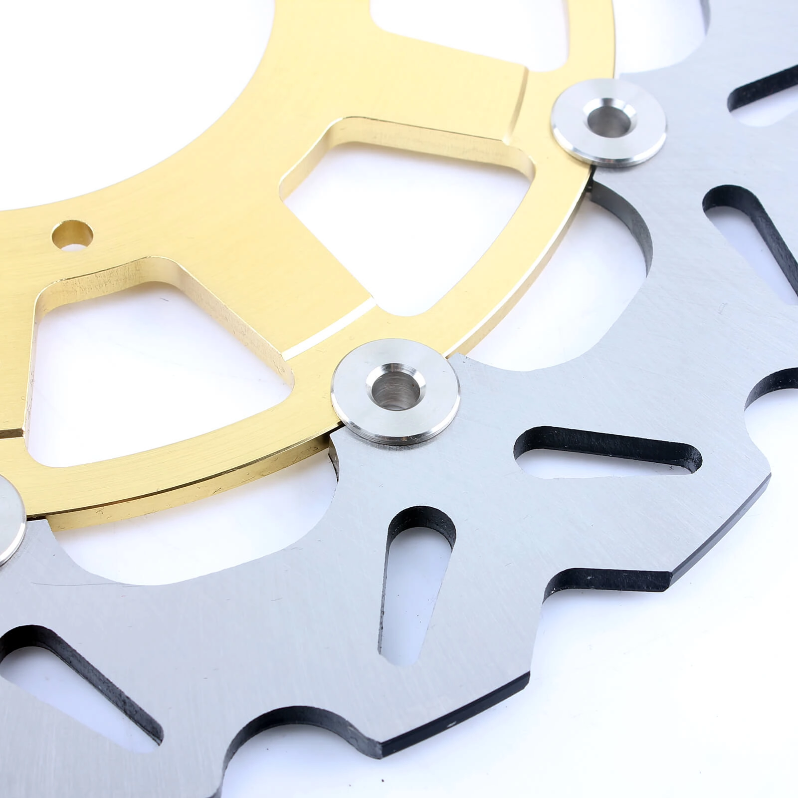320mm Supermoto Brake Discs Front Floating Brake Rotors For Honda Kawasaki Yamaha KTM Suzuki