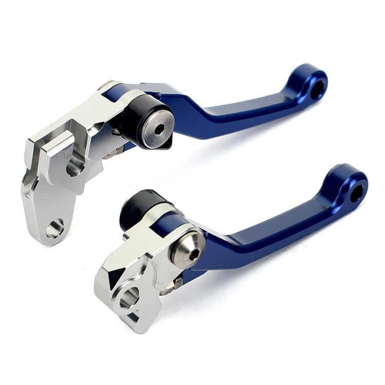 Customized aluminum dirt bike brake and clutch levers