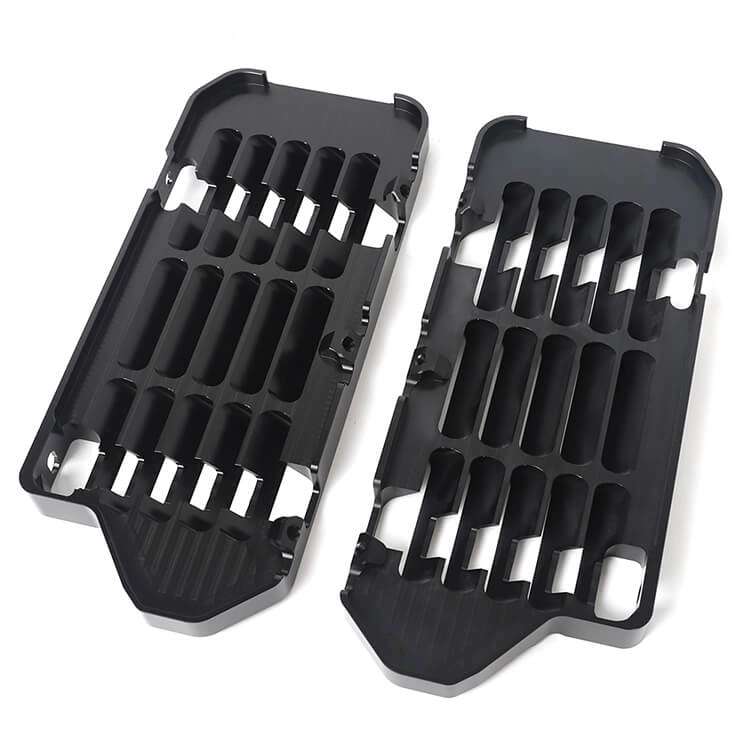 Aluminum motorcycle radiator guard for Honda Dirt Bikes