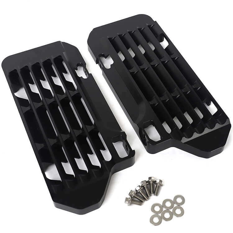 CNC Aluminum Dirt Bike Radiator Guards Manufacturer