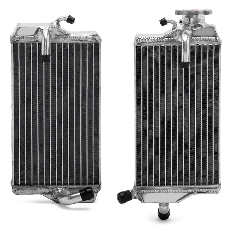 For HONDA CR 125R 2000-2001 Motorcycle Dirt Bike Left & Right Aluminum Radiator