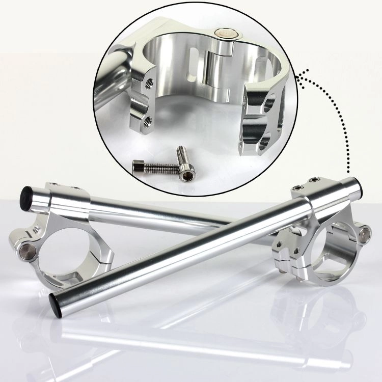 CNC Aluminum Clip-on Handlebars Motorcycle Quick Replacement 33 mm-55 mm Clip-ons