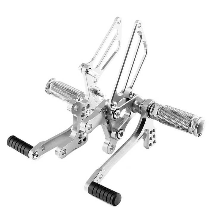 Aluminum alloy motorcycle rearsets for Ducati Aprilia Triumph