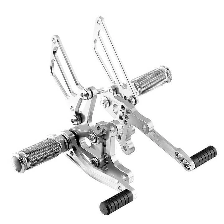Aluminum alloy motorcycle rearsets for Ducati Aprilia Triumph