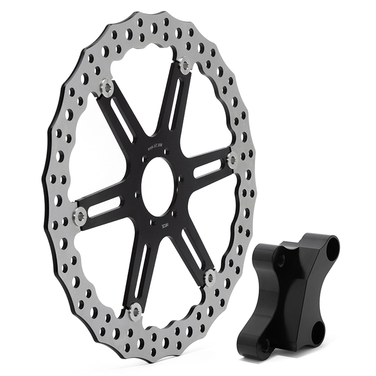 Motorcycle 381MM Brake Disc and Caliper Bracket for Victory Vegas Judge / Indian Super Chief Limited