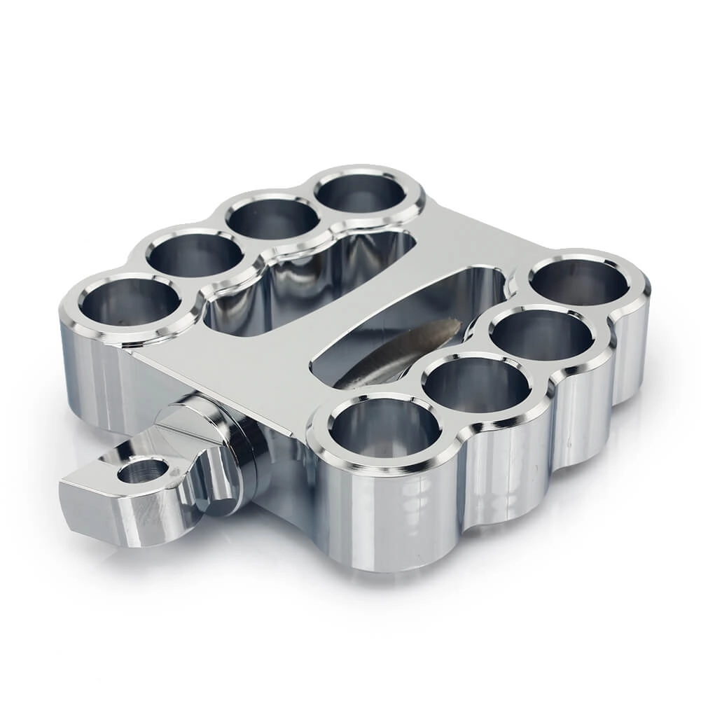 Motorcycle Footrest CNC Foot Pegs for Harley Davidson Dyna Fat Bob Low Rider Street Bob Wide Glide Wide Glide