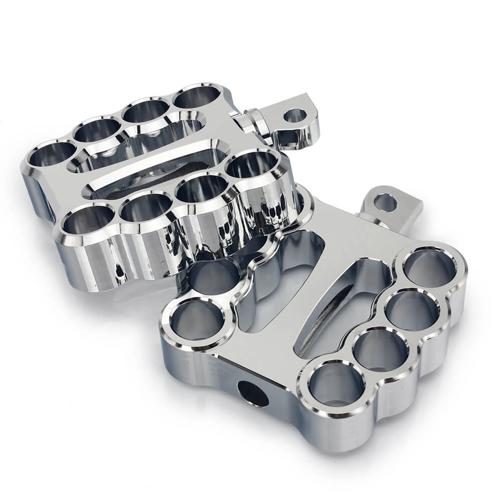 Motorcycle Footrest CNC Foot Pegs for Harley Davidson Dyna Fat Bob Low Rider Street Bob Wide Glide Wide Glide