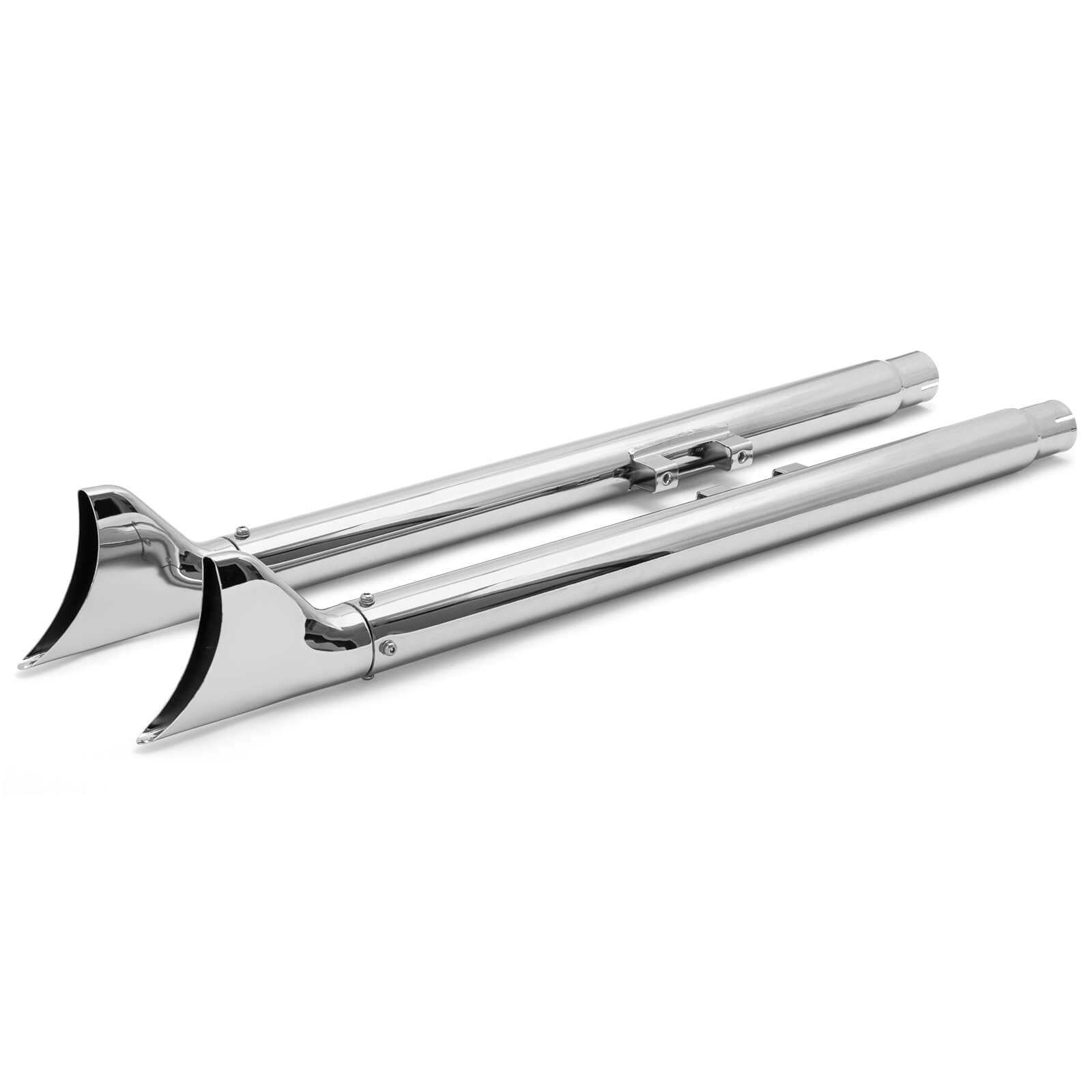 Custom 42'' Motorcycle Exhaust Muffler Pipe For Harley Davidson Softail