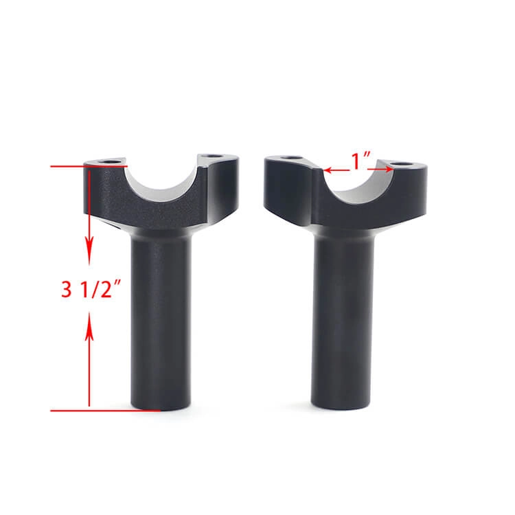 CNC Aluminum Motorcycle Handlebar Risers For Harley Davidson