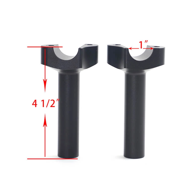 CNC Aluminum Motorcycle Handlebar Risers For Harley Davidson
