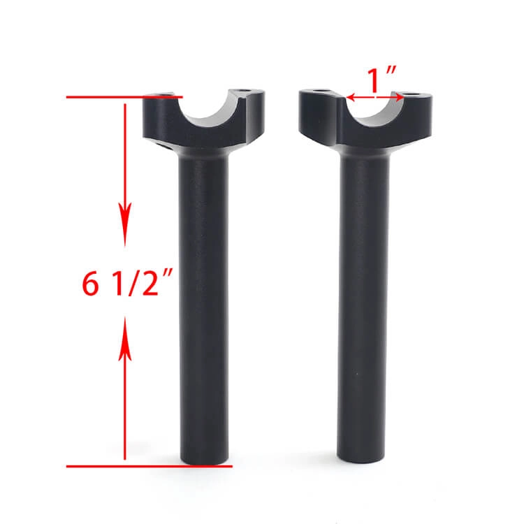 CNC Aluminum Motorcycle Handlebar Risers For Harley Davidson