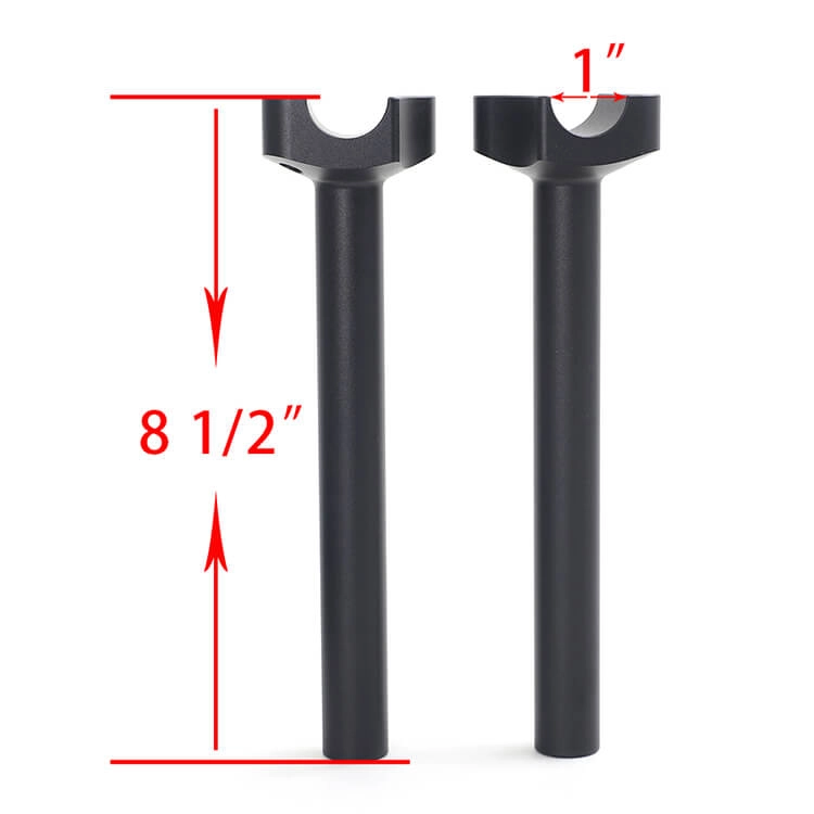 CNC Aluminum Motorcycle Handlebar Risers For Harley Davidson