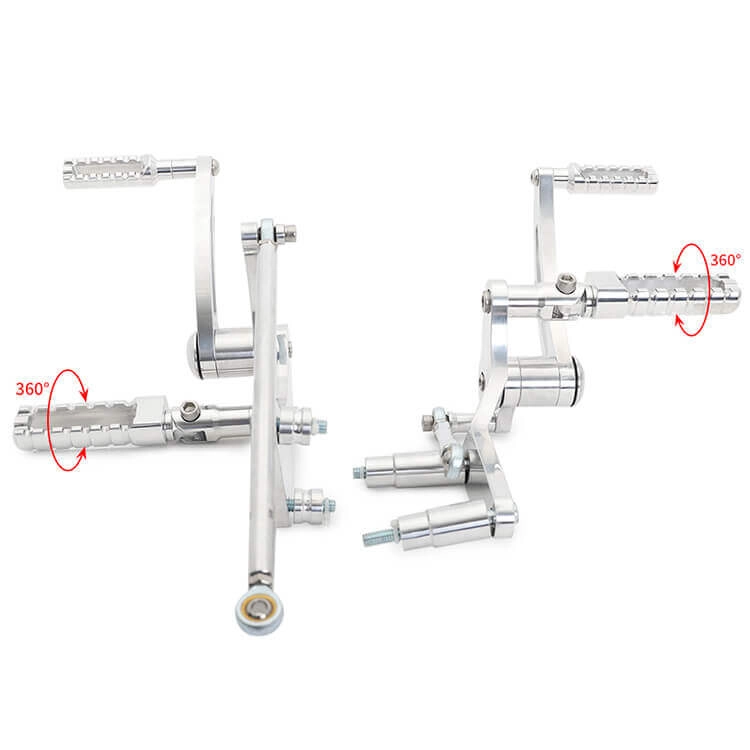 Cutsom Billet Forward Controls 4'' for Harley Davidson Street Bob FXBB