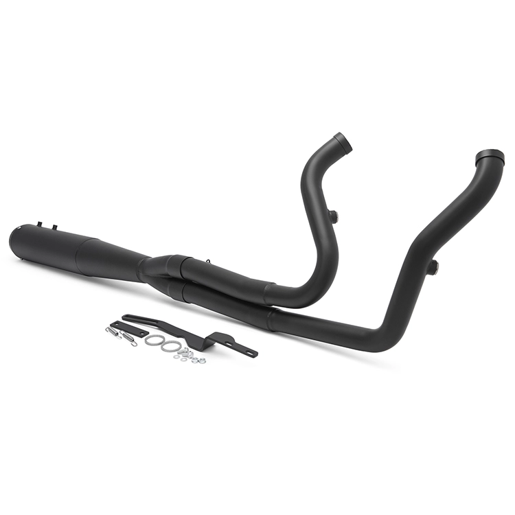 Custom Stainless Steel 2 Into 1 Exhaust Muffler Pipe For 2017-Up Harley-Davidson Milwaukee Eight Touring