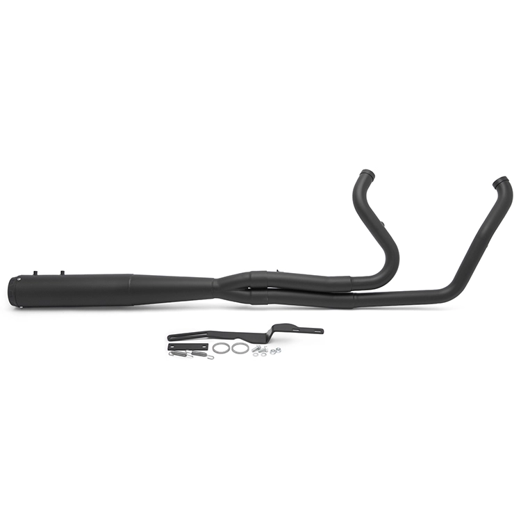 Custom Stainless Steel 2 Into 1 Exhaust Muffler Pipe For 2017-Up Harley-Davidson Milwaukee Eight Touring