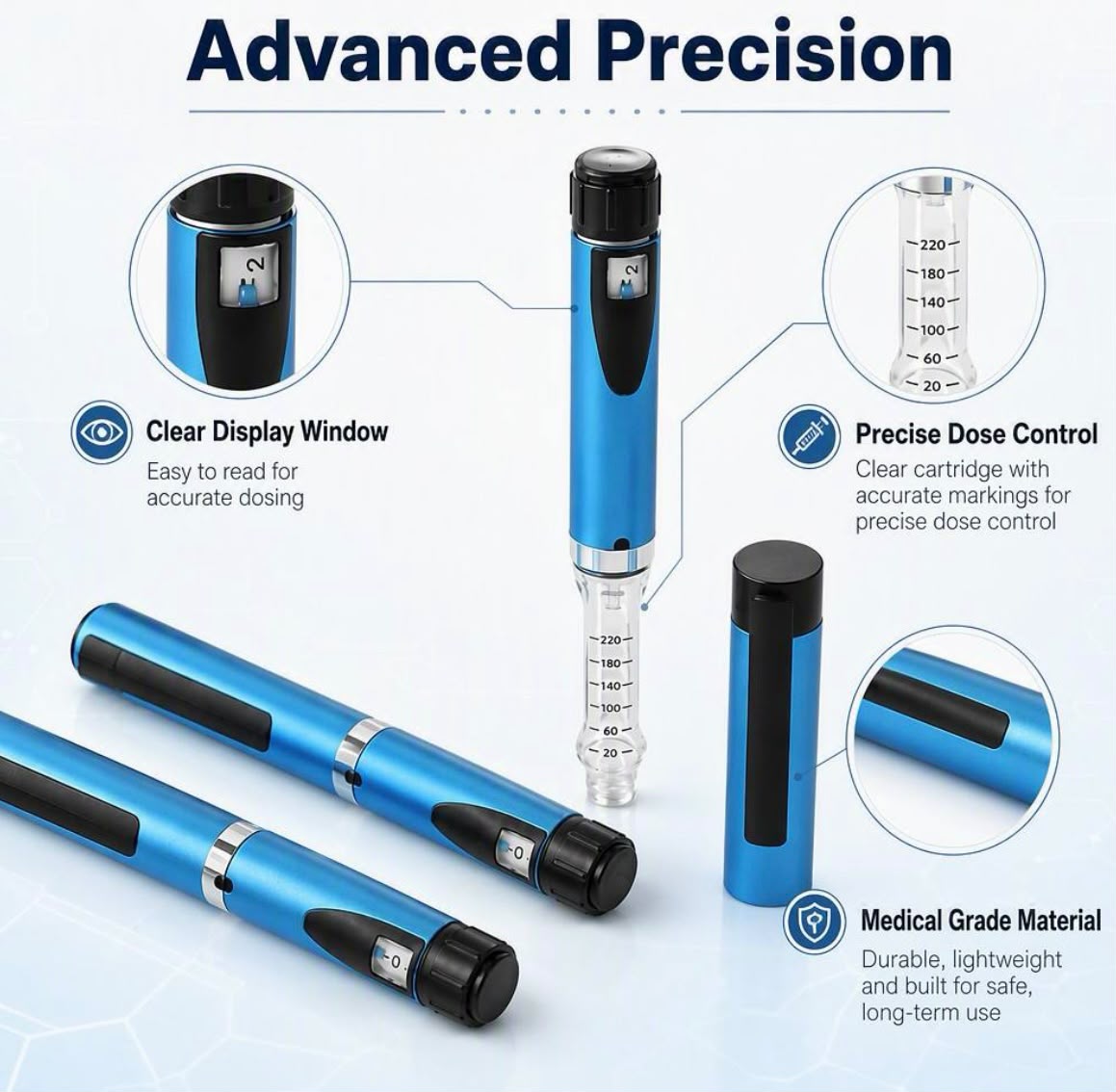 Injection pen peptide