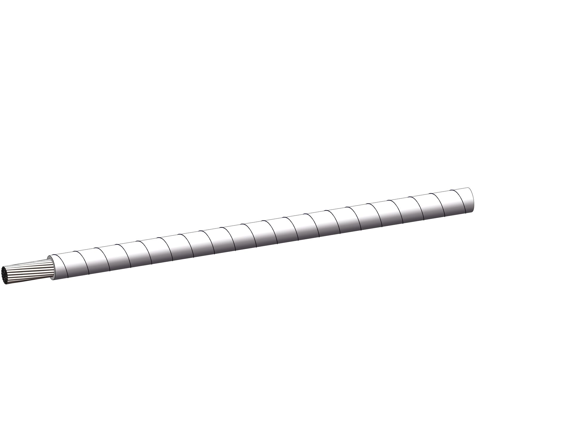 PTFE tape wrapped wire