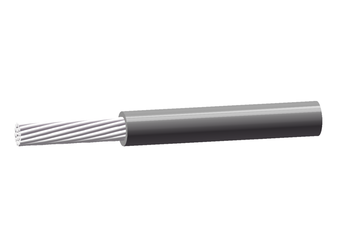 Silicone rubber insulated wire