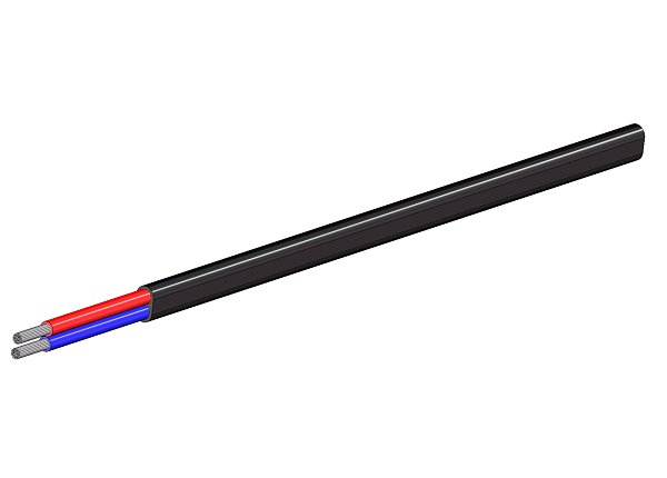 Multi-core high-temperature cable