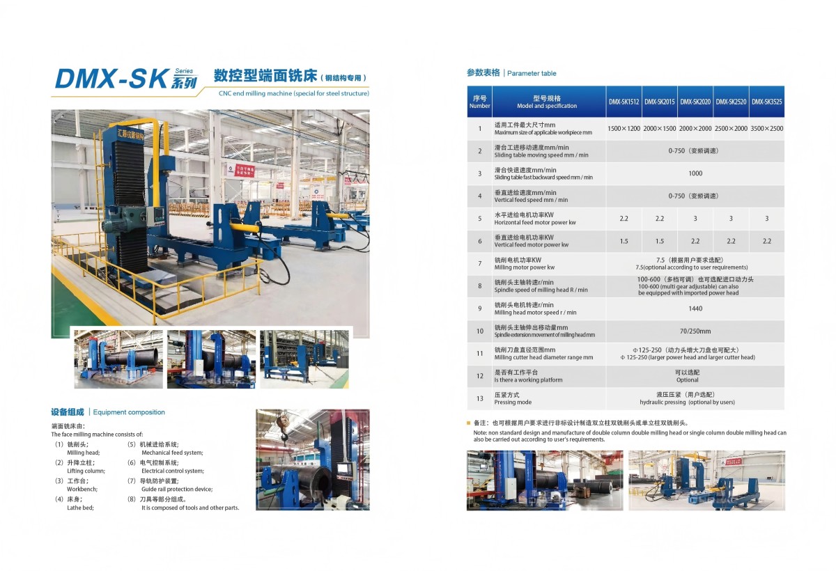 CNC Face milling machine