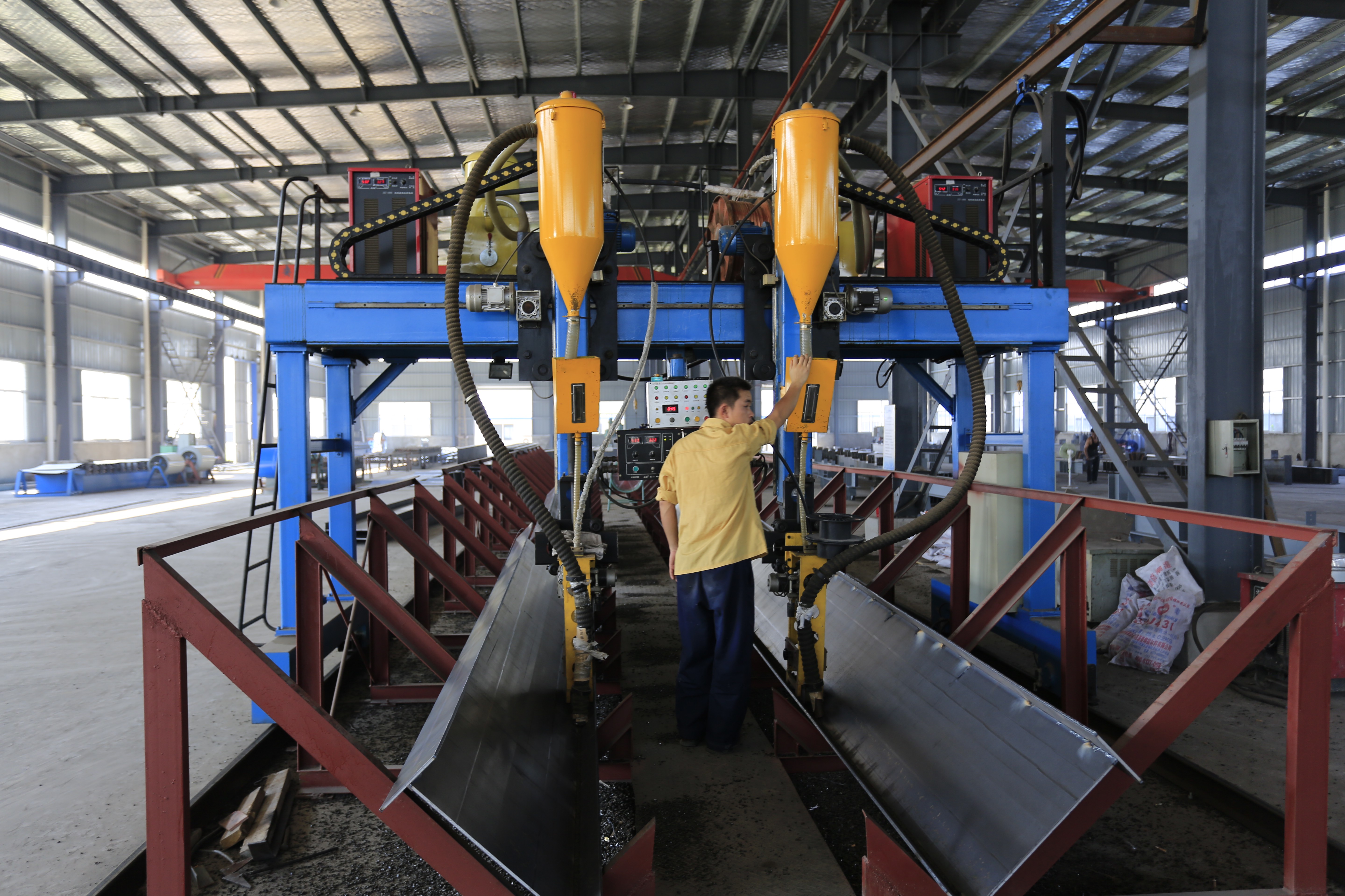 Standard gantry h beam welding machine Standard gantry h beam welding machine