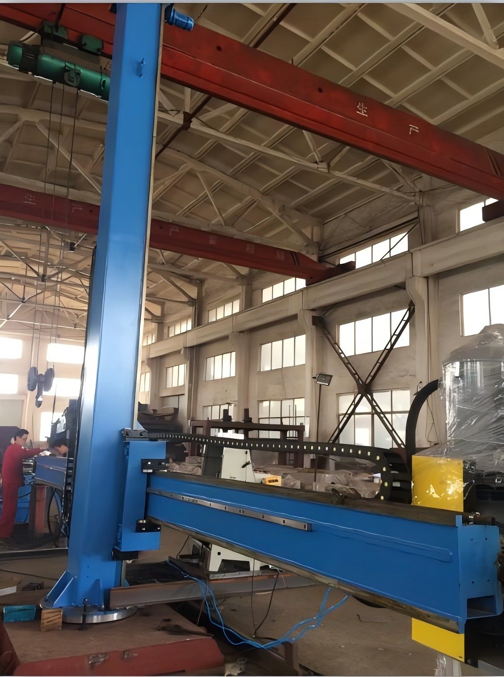 2.焊接操作架细节06 Automatic Vessel Welding Manipulator or Manual Setup?