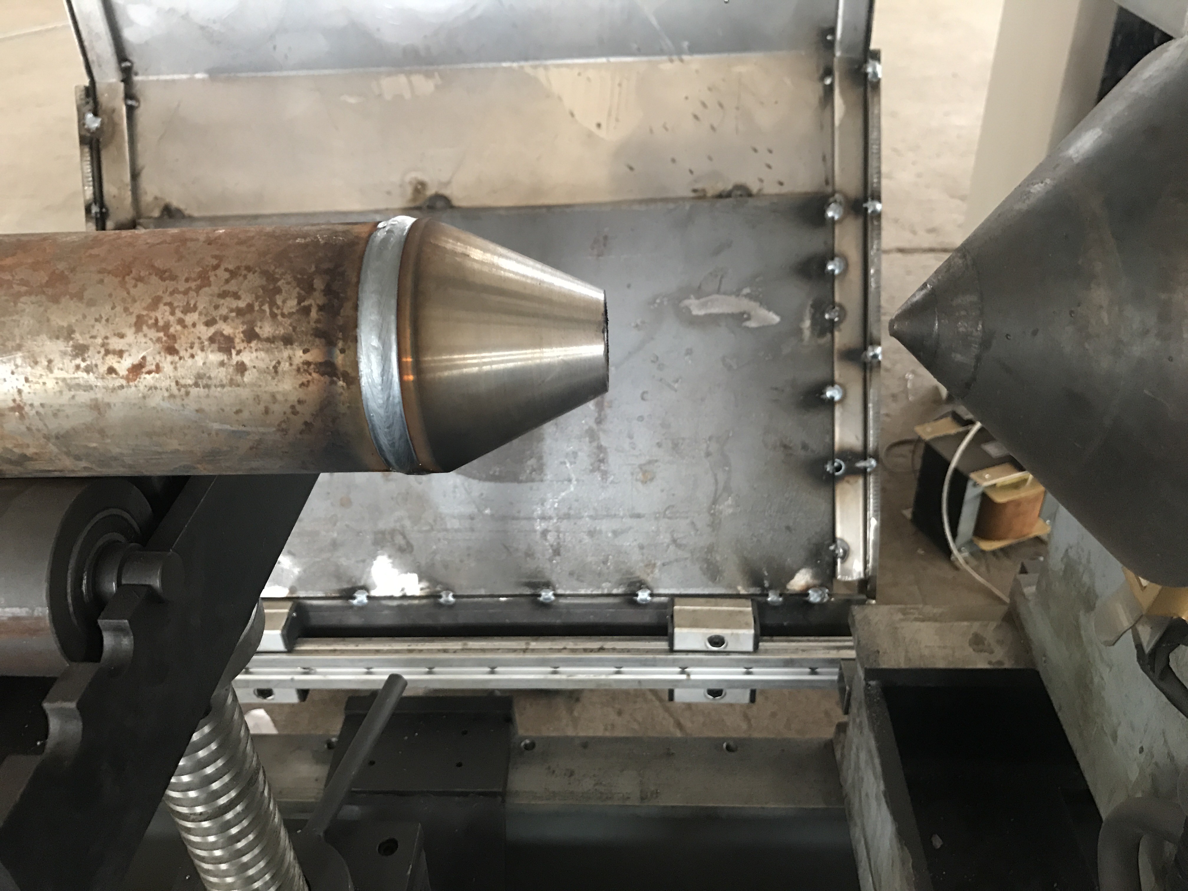 Space frame welding machine