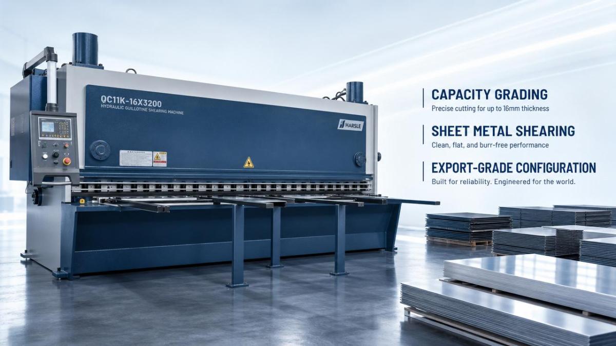 Hydraulic Guillotine Shearing Machine Price 2026 by Capacity