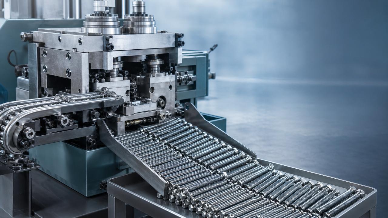 How to Choose a Flat Die Thread Rolling Machine for Screw and Bolt Manufacturing