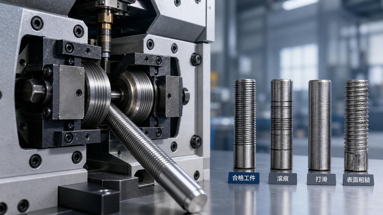 How to Troubleshoot Thread Roller Marks, Slippage, and Poor Surface Finish