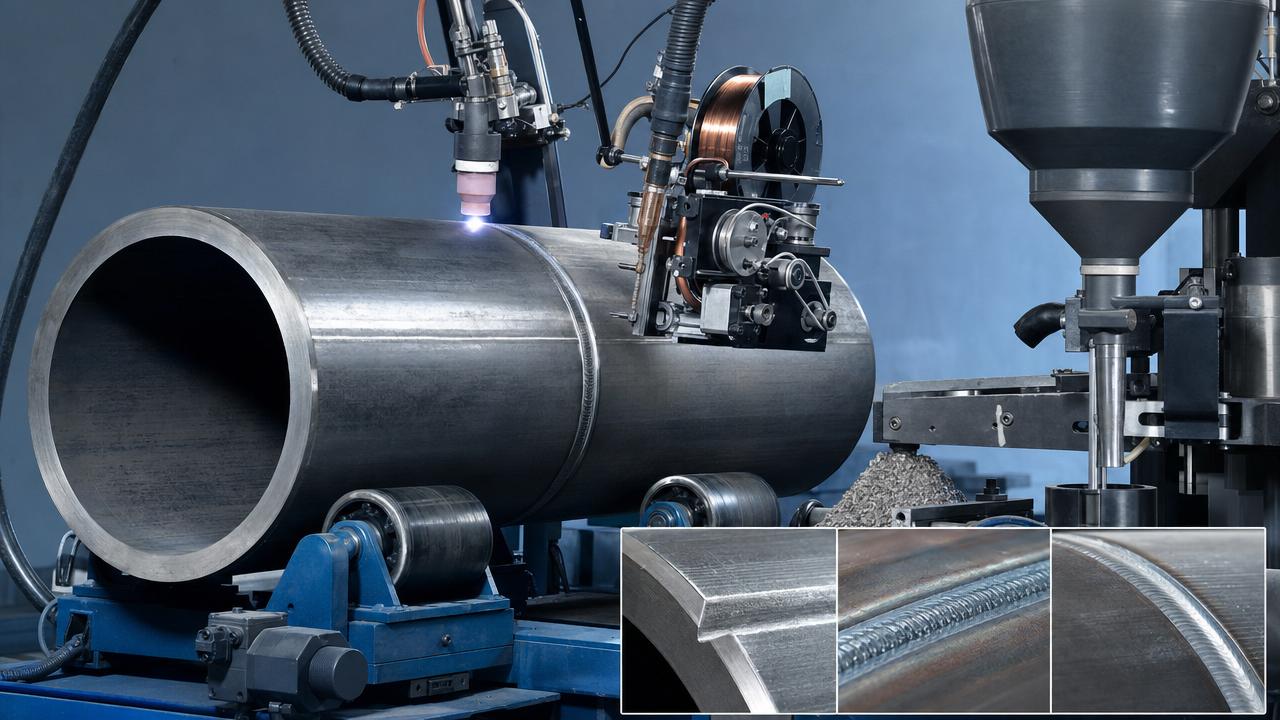 Large Pipe Welding Methods Compared for High-Pressure Lines
