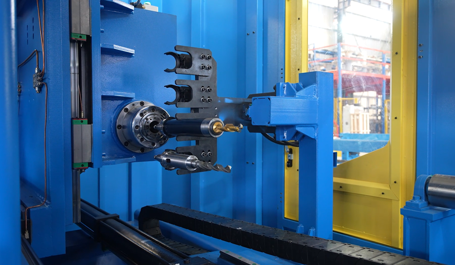 H beam 3D drilling machine