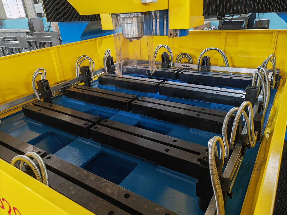 High Speed CNC Drilling And Milling Machine For Steel Plates/ Flanges/ Tube Sheets
