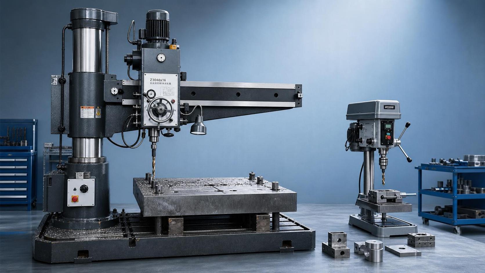 Radial Drilling Machine vs Bench Drill: Key Differences