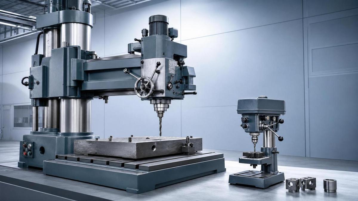 Radial Drilling Machine vs Bench Drill: Key Differences