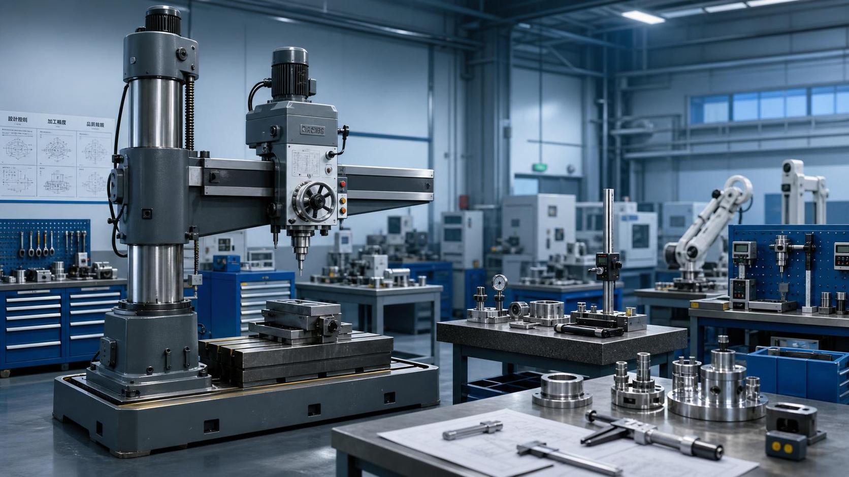 How a Radial Drilling Machine Factory Controls Build Quality