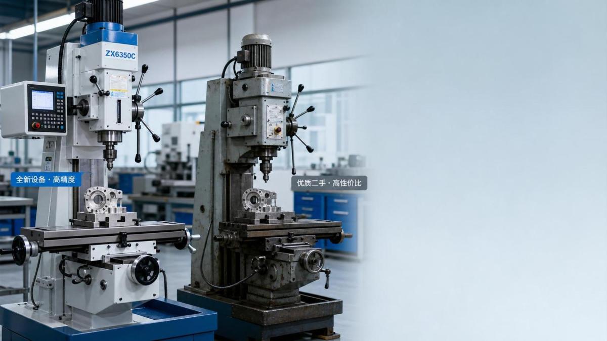 New or Used Drilling and Milling Machine: Which Is the Better Investment New or Used Drilling and Milling Machine: Which Is the Better Investment
