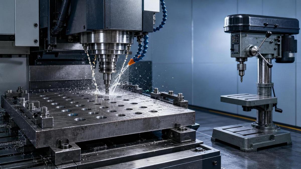 What Is a CNC Drilling Machine and When Is It Better Than Manual Drilling? What Is a CNC Drilling Machine and When Is It Better Than Manual Drilling?