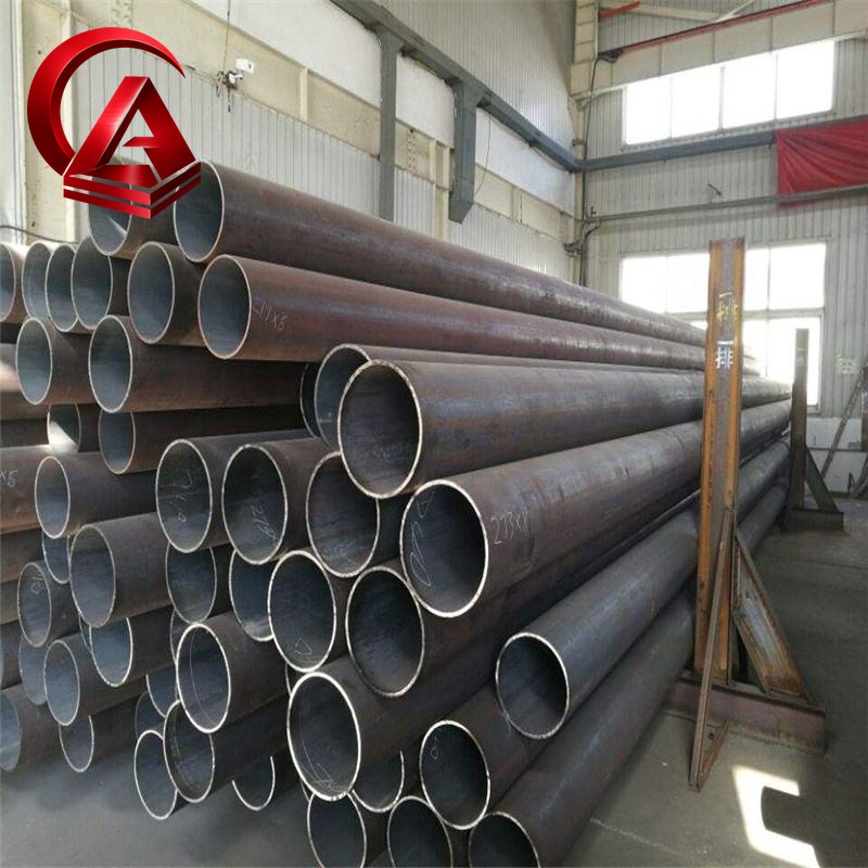 Hot-rolled, machined, large-diameter 45# thick-walled seamless steel pipe available from stock.