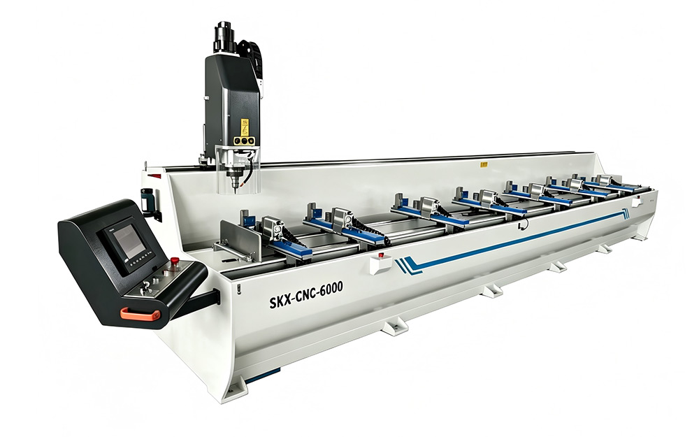 SKX-CNC-6000  6000mm 3 axis Aluminum CNC Drilling Milling Machine