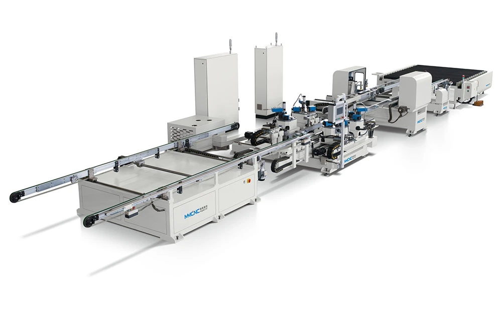 SKZJX-2200*3000 Manual tool adjustment CNC corner crimping production line