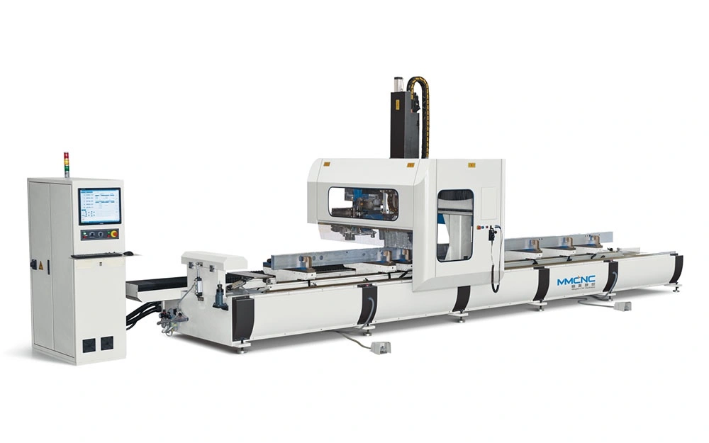Gantry 4 axis machining center with automatic tool changer for aluminum window door